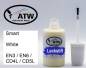 Preview: Smart, White, EN3 / EN6 / CD4L / CD5L: 20ml Lackstift, von ATW Autoteile West.